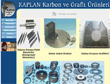 Tablet Screenshot of kaplankarbon.com